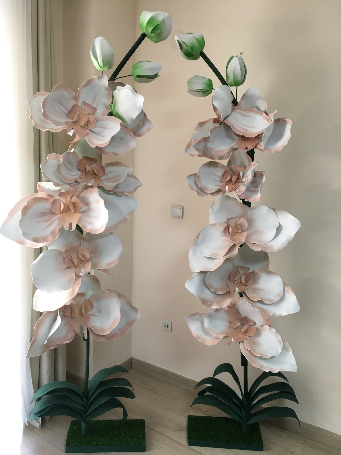 Orquídeas gigantes (pareja)