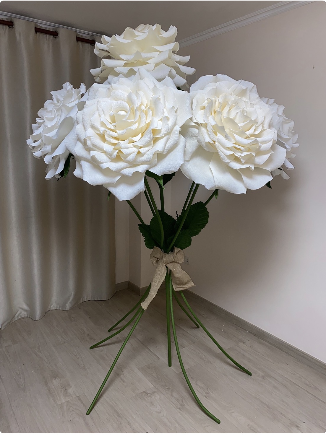 Ramo de rosas gigantes